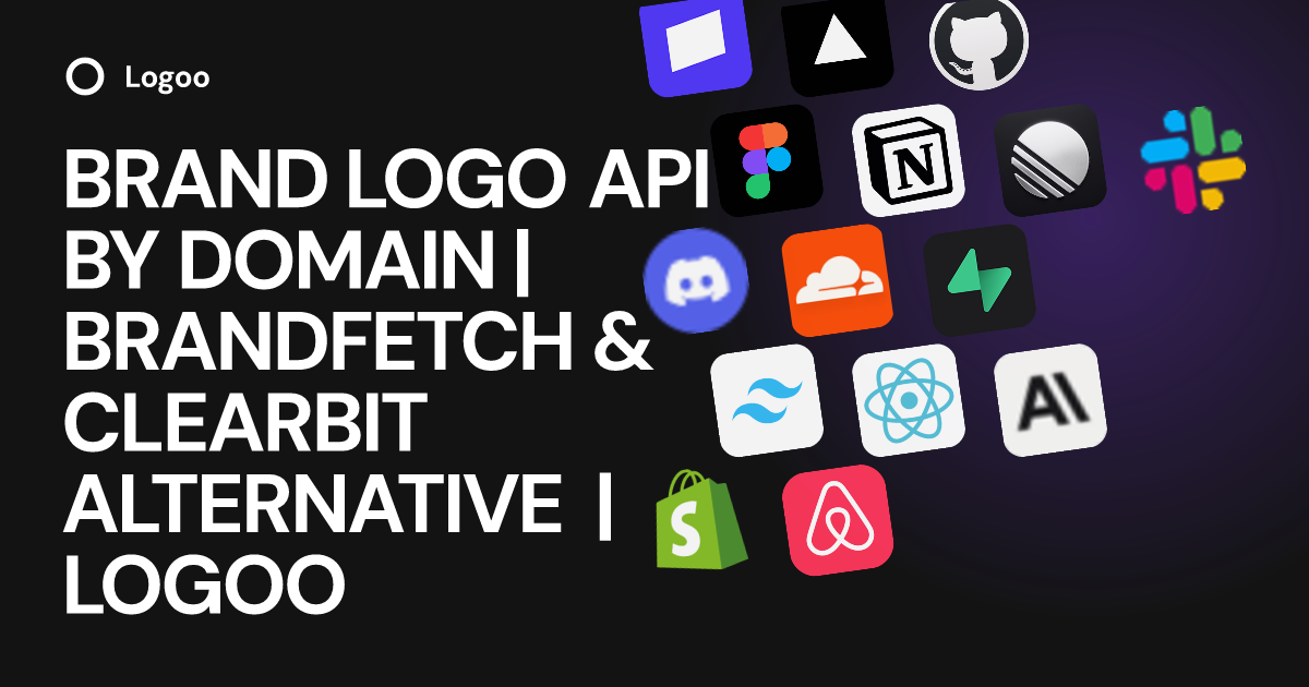 Brand Logo API by Domain | Brandfetch & Clearbit Alternative | Logoo